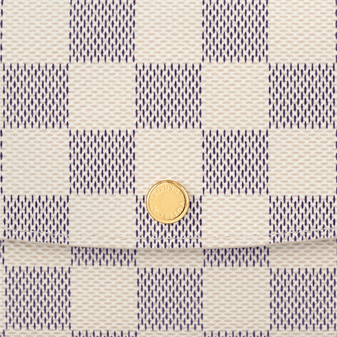 Cartera Emilie Lona Damier Azur Mujer Carteras y pequeña marroquinería Todas las carteras y pequeña marroquinería | LOUIS VUITTON (Zoom de producto)