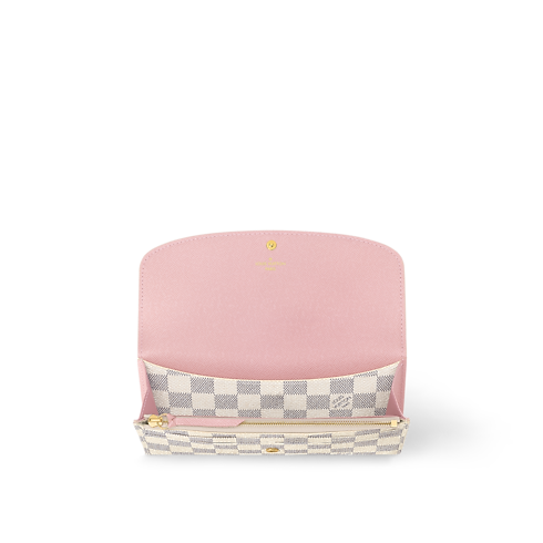 Cartera Emilie Lona Damier Azur Mujer Carteras y pequeña marroquinería Todas las carteras y pequeña marroquinería | LOUIS VUITTON (Zoom de producto)