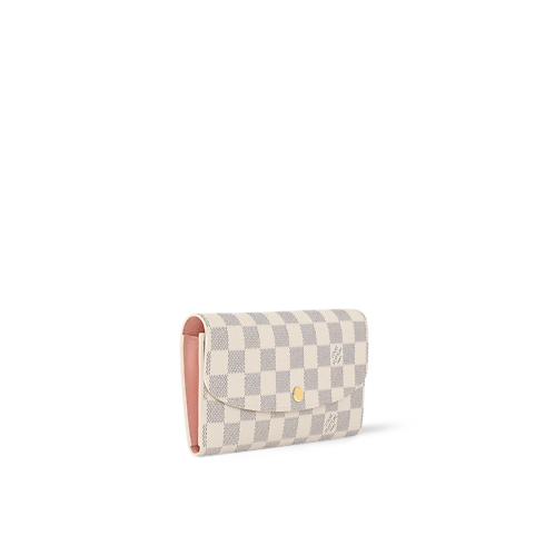 Cartera Emilie Lona Damier Azur Mujer Carteras y pequeña marroquinería Todas las carteras y pequeña marroquinería | LOUIS VUITTON (Zoom de producto)