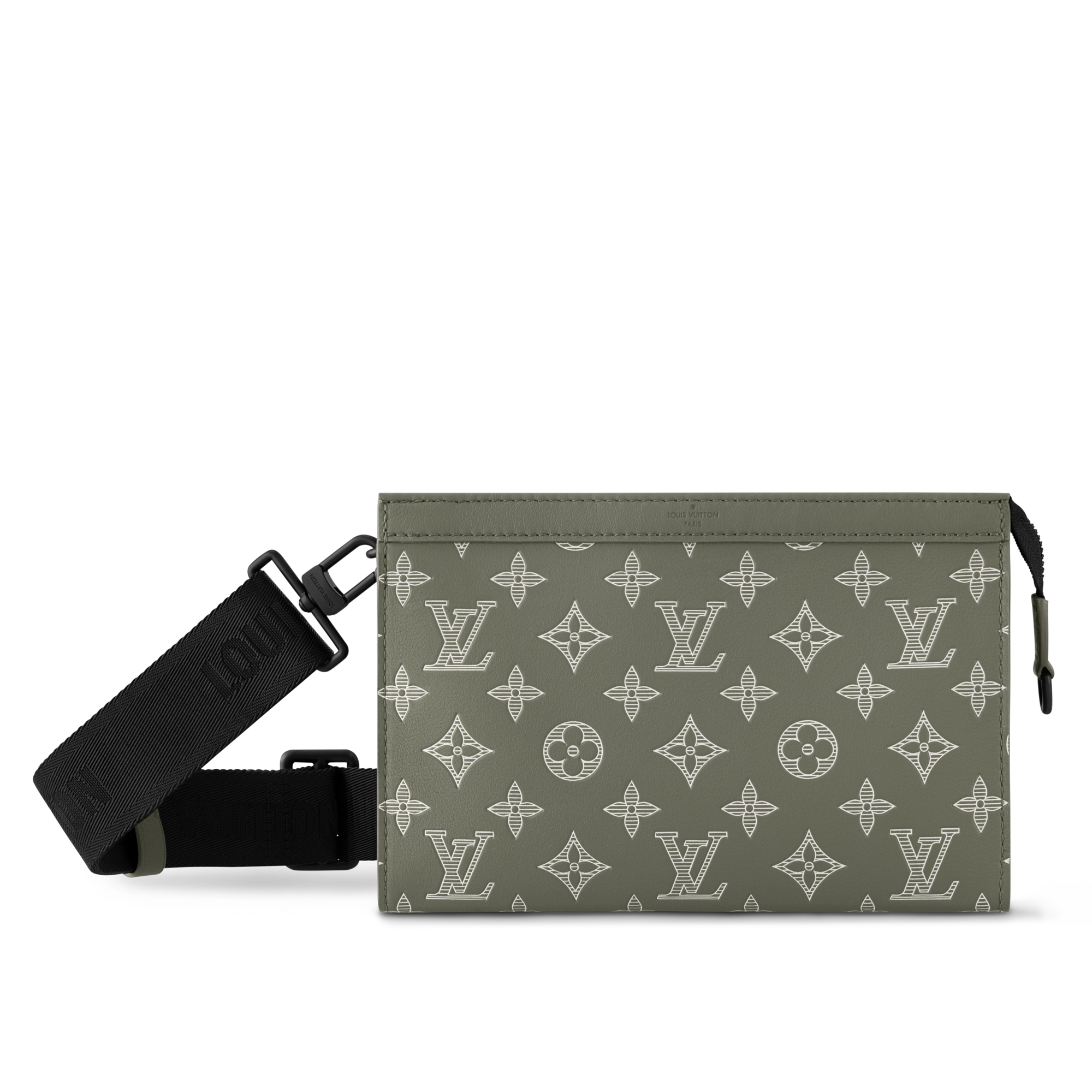 Cartera Gaston con bandolera Monogram Shadow Bolsos y pequeña marroquinería Bolso de hombre Novedades | LOUIS VUITTON (Zoom de producto)