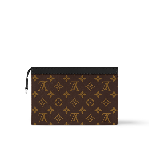 Cartera Gaston con bandolera Lona Monogram Macassar Hombre Carteras y pequeña marroquinería Mini Bolsos | LOUIS VUITTON (Zoom de producto)