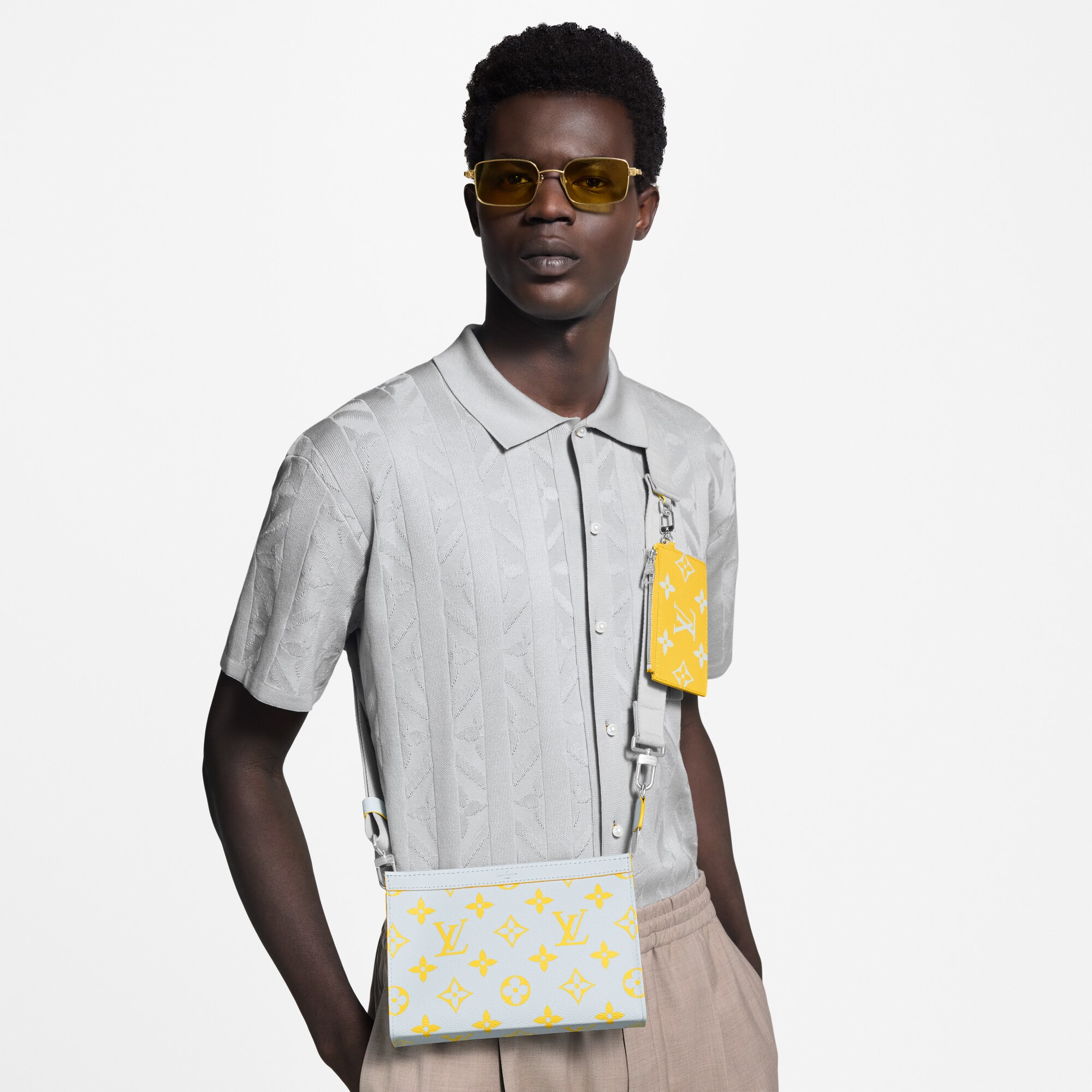 Cartera Gaston con bandolera Monogram Other Hombre Carteras y pequeña marroquinería Mini Bolsos | LOUIS VUITTON (Zoom de producto)