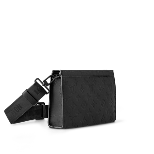 Cartera Gaston con bandolera Piel Monogram Shadow Hombre Bolsos Todas las colecciones | LOUIS VUITTON (Zoom de producto)