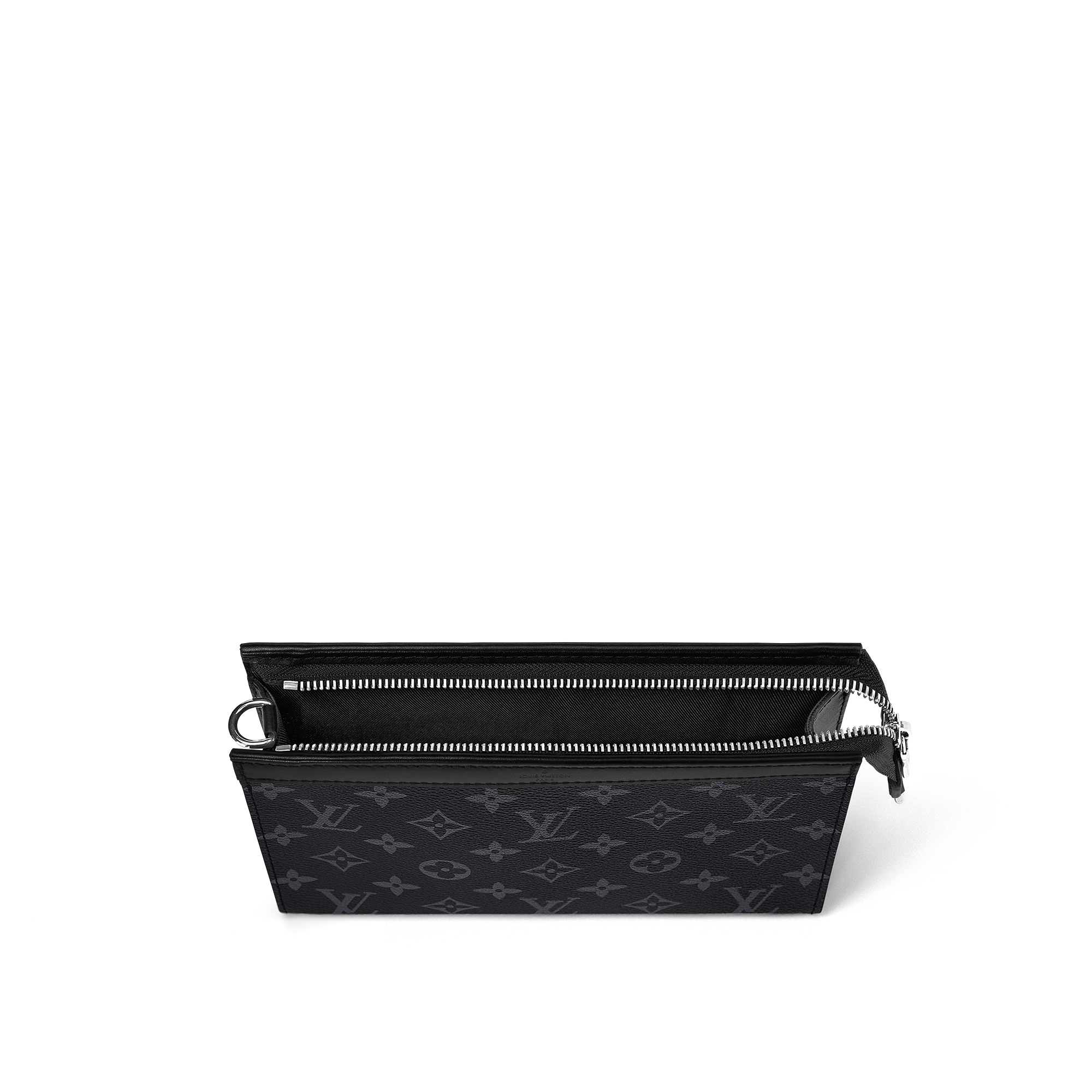 Cartera Gaston con bandolera Monogram Eclipse Hombre Carteras y pequeña marroquinería Todas las carteras y pequeña marroquinería | LOUIS VUITTON (Zoom de producto)