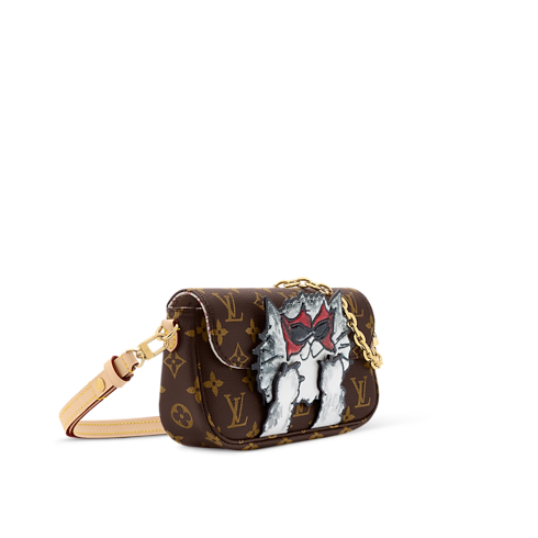 Cartera Ivy con cadena Lona Monogram Mujer Carteras y pequeña marroquinería Carteras con cadena y mini bolsos | LOUIS VUITTON (Zoom de producto)