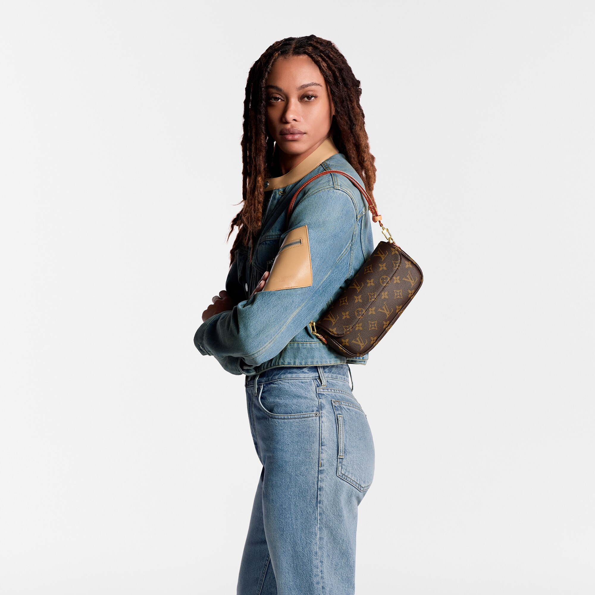 Cartera Ivy con cadena Lona Monogram Mujer Bolsos Bolsos | LOUIS VUITTON (Zoom de producto)
