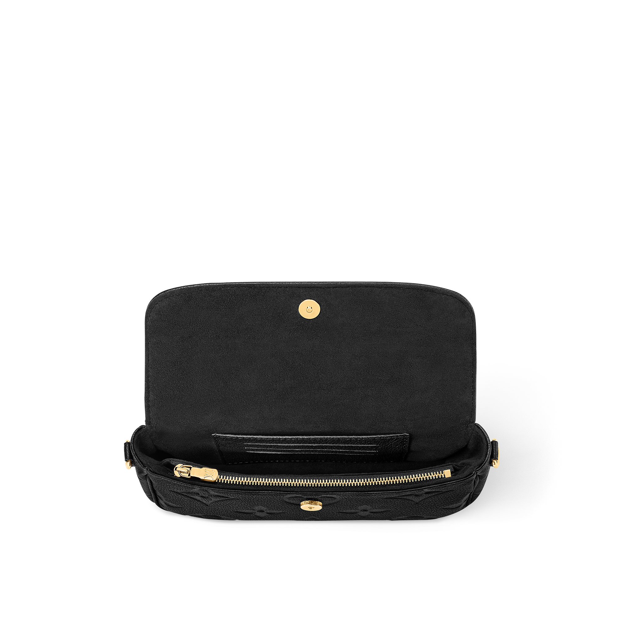 Cartera Ivy con cadena Piel Monogram Empreinte Mujer Carteras y pequeña marroquinería Carteras con cadena y mini bolsos | LOUIS VUITTON (Zoom de producto)