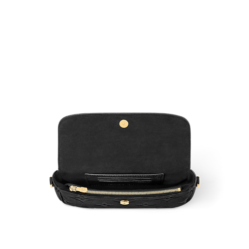 Cartera Ivy con cadena Piel Monogram Empreinte Mujer Carteras y pequeña marroquinería Carteras con cadena y mini bolsos | LOUIS VUITTON (Zoom de producto)