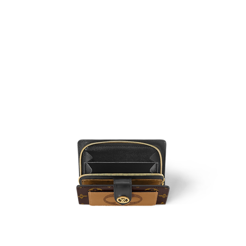 Cartera Juliette Lona Monogram Reverse Canvas Mujer Carteras y pequeña marroquinería Todas las carteras y pequeña marroquinería | LOUIS VUITTON (Zoom de producto)