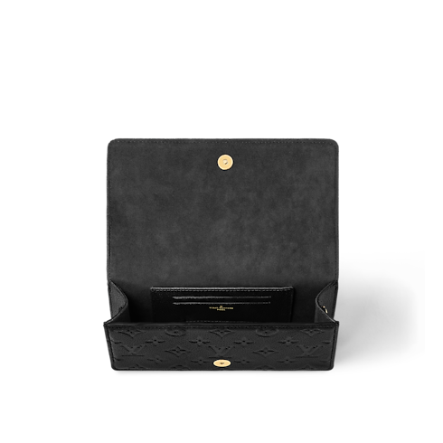 Cartera Lily con cadena Piel Monogram Empreinte Mujer Carteras y pequeña marroquinería Carteras con cadena y mini bolsos | LOUIS VUITTON (Zoom de producto)