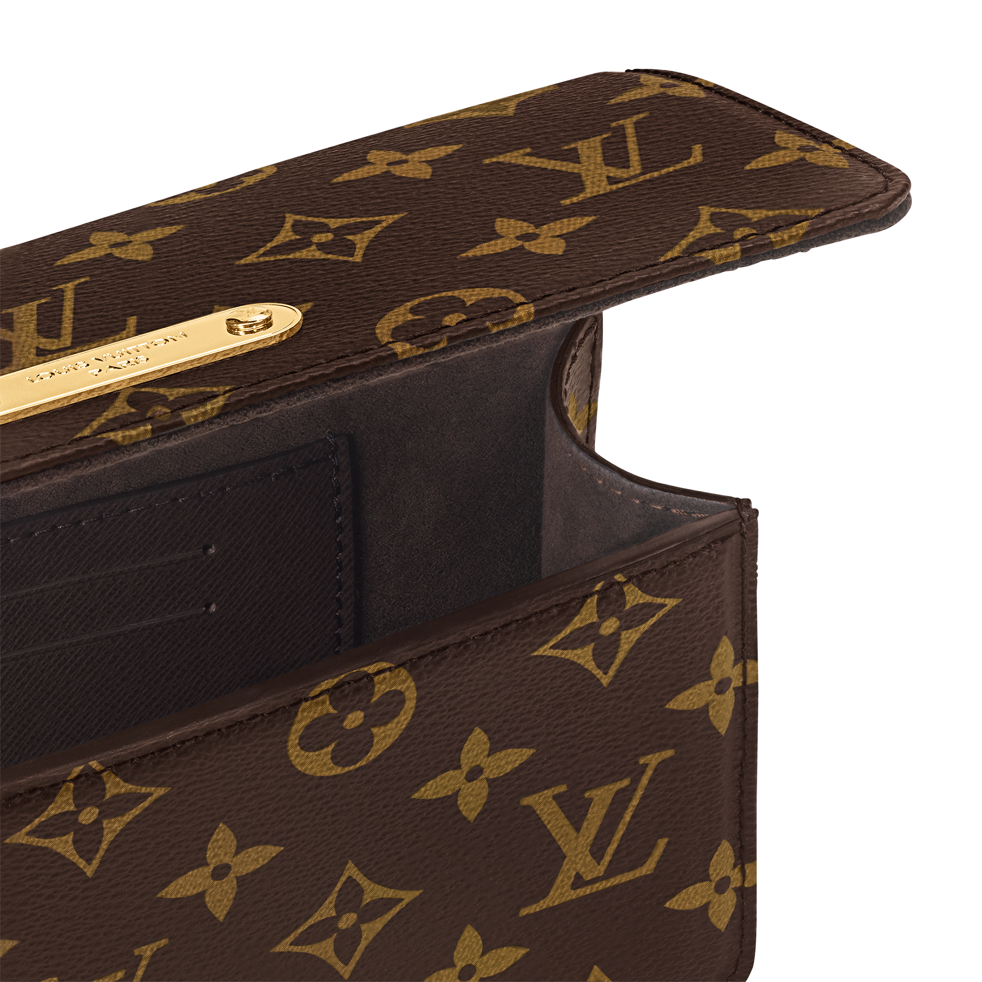 Cartera Lily con cadena Lona Monogram Mujer Carteras y pequeña marroquinería Carteras con cadena y mini bolsos | LOUIS VUITTON (Zoom de producto)