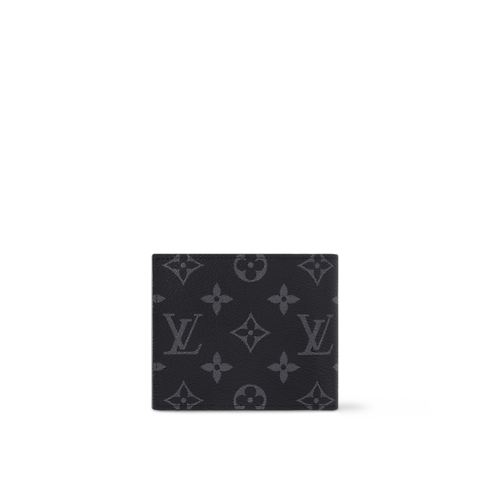Cartera Marco Monogram Eclipse Hombre Carteras y pequeña marroquinería Todas las carteras y pequeña marroquinería | LOUIS VUITTON (Zoom de producto)
