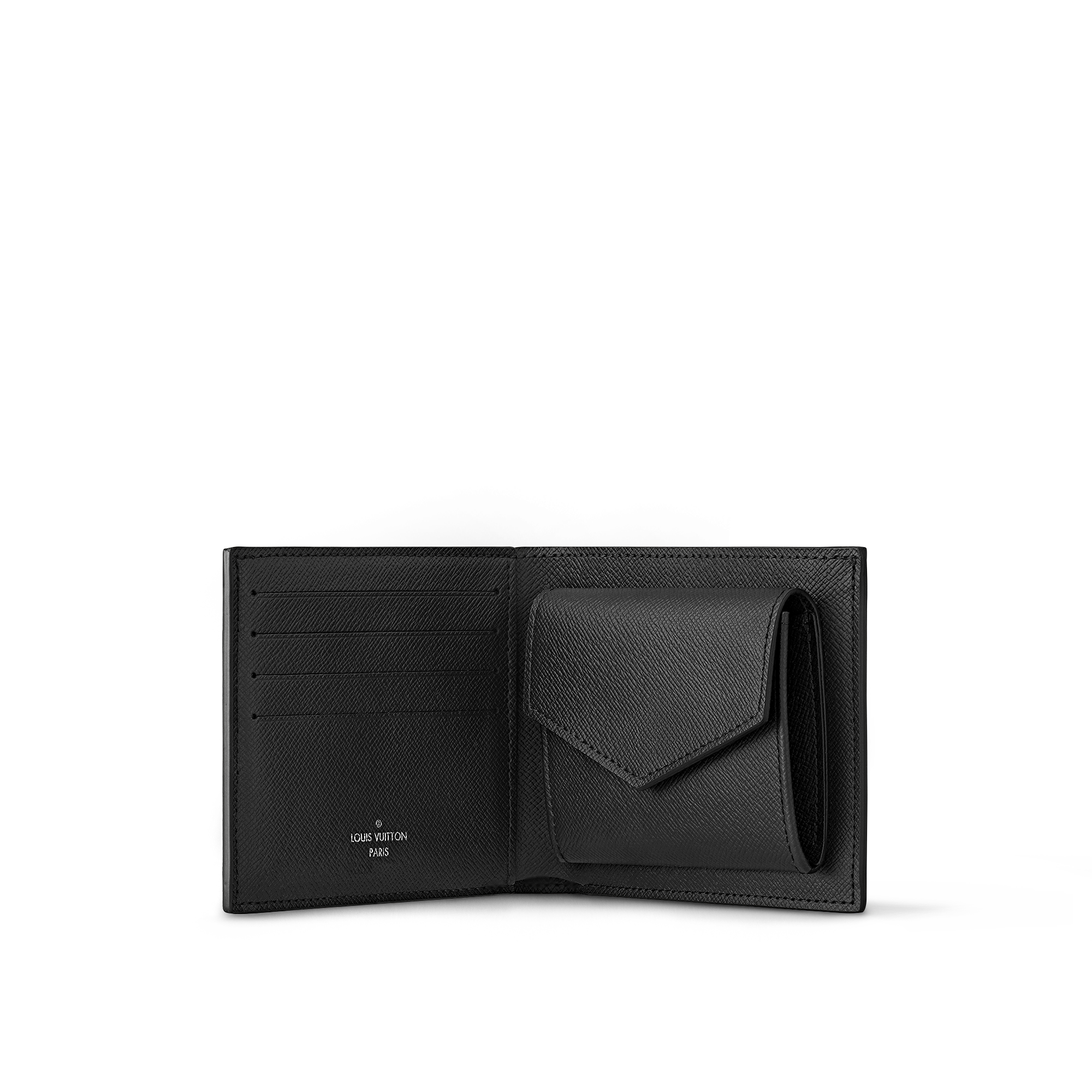 Cartera Marco Monogram Eclipse Hombre Carteras y pequeña marroquinería Todas las carteras y pequeña marroquinería | LOUIS VUITTON (Zoom de producto)