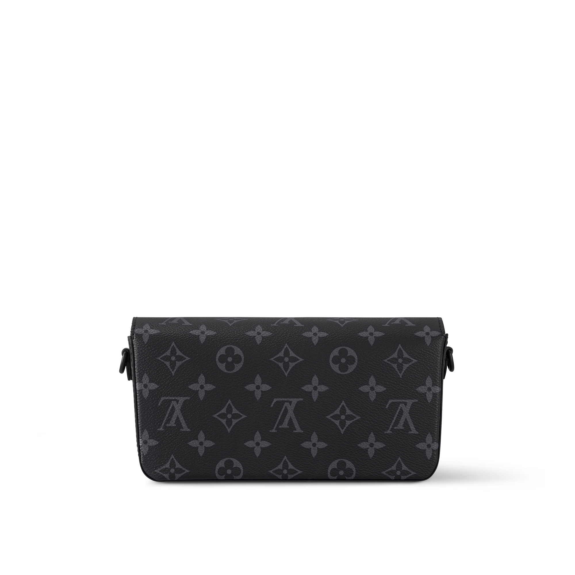 Cartera Montsouris con bandolera Lona Monogram Eclipse Hombre Carteras y pequeña marroquinería Mini Bolsos | LOUIS VUITTON (Zoom de producto)