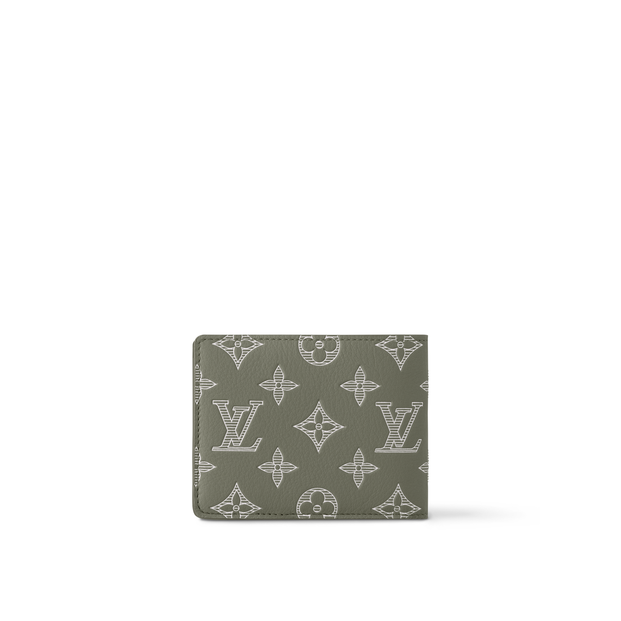 Cartera Multiple Monogram Shadow Bolsos y pequeña marroquinería Pequeña marroquinería de hombre Carteras pequeñas y grandes | LOUIS VUITTON (Zoom de producto)