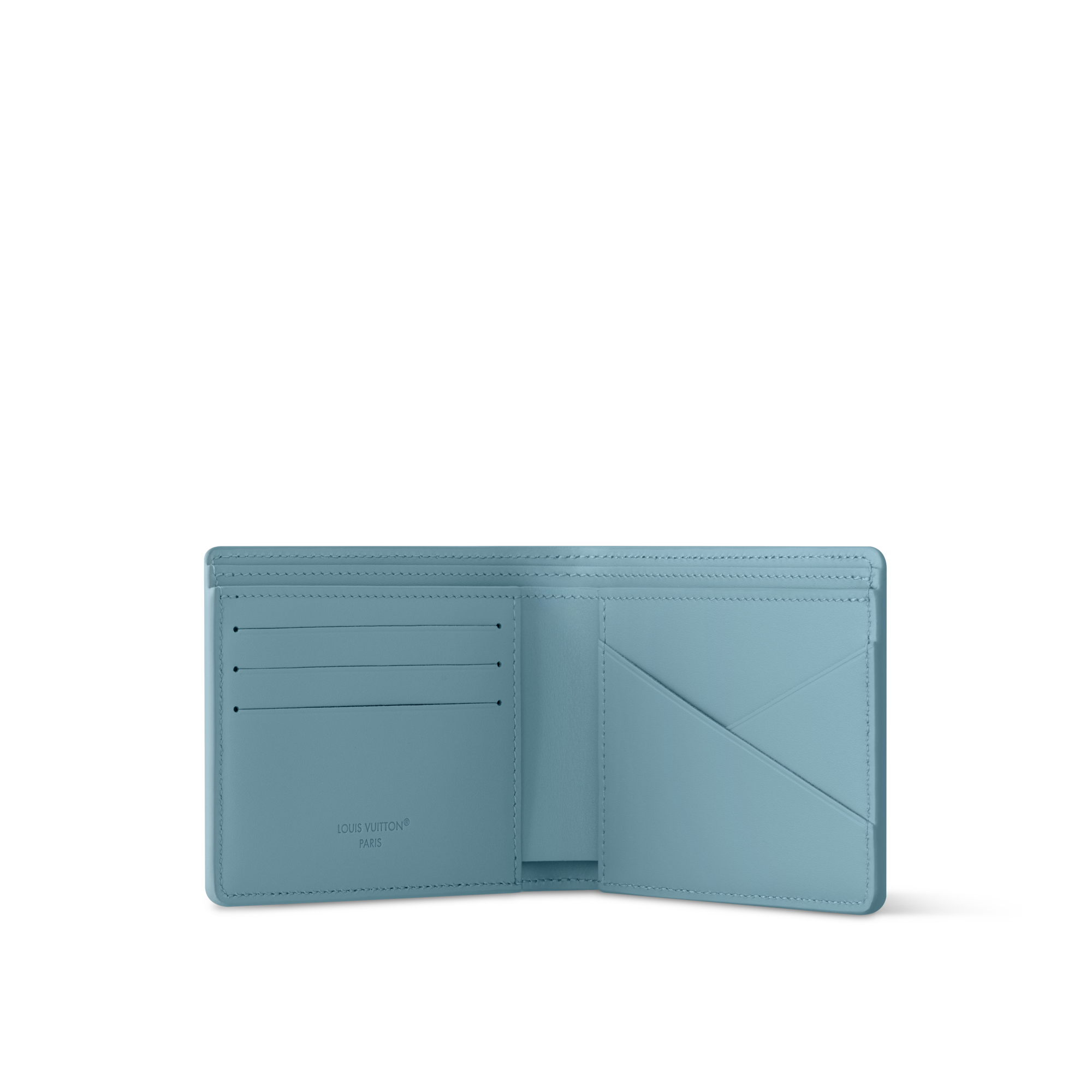 Cartera Multiple Piel Monogram Shadow  Bolsos y pequeña marroquinería Pequeña marroquinería de hombre Carteras pequeñas y grandes | LOUIS VUITTON (Zoom de producto)