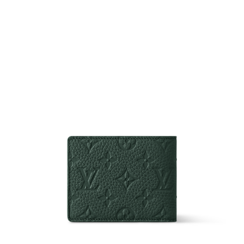 Cartera Multiple Taurillon Monogram Bolsos y pequeña marroquinería Pequeña marroquinería de hombre Carteras pequeñas y grandes | LOUIS VUITTON (Zoom de producto)