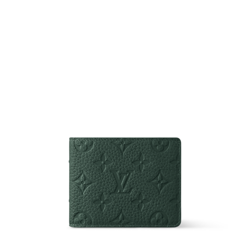 Cartera Multiple Taurillon Monogram Bolsos y pequeña marroquinería Pequeña marroquinería de hombre Carteras pequeñas y grandes | LOUIS VUITTON (Zoom de producto)