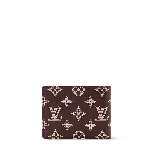 Cartera Multiple Monogram Shadow Hombre Carteras y pequeña marroquinería Todas las carteras y pequeña marroquinería | LOUIS VUITTON (Zoom de producto)