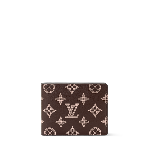 Cartera Multiple Monogram Shadow Hombre Carteras y pequeña marroquinería Todas las carteras y pequeña marroquinería | LOUIS VUITTON (Zoom de producto)