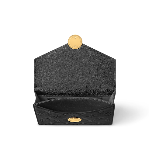 Cartera Rosy con cadena Piel Monogram Empreinte Mujer Carteras y pequeña marroquinería Carteras con cadena y mini bolsos | LOUIS VUITTON (Zoom de producto)