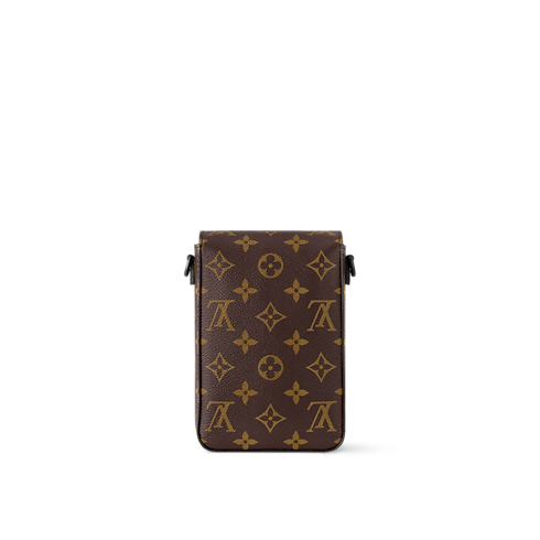 Cartera S-Lock Vertical con bandolera Lona Monogram Macassar Hombre Bolsos Todas las colecciones | LOUIS VUITTON (Zoom de producto)
