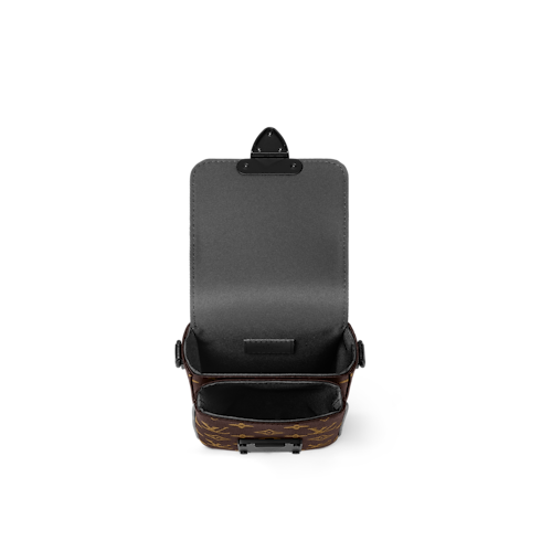 Cartera S-Lock Vertical con bandolera Lona Monogram Macassar Hombre Bolsos Todas las colecciones | LOUIS VUITTON (Zoom de producto)