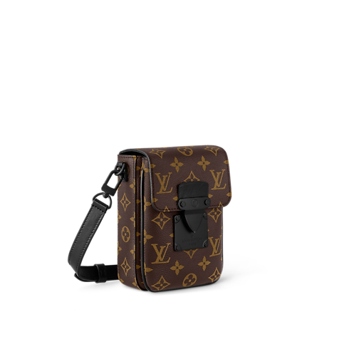 Cartera S-Lock Vertical con bandolera Lona Monogram Macassar Hombre Bolsos Todas las colecciones | LOUIS VUITTON (Zoom de producto)