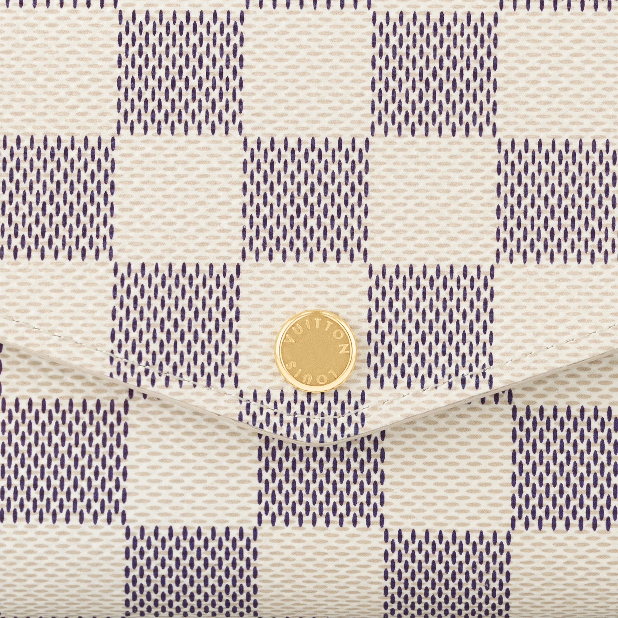 Cartera Sarah Lona Damier Azur Mujer Carteras y pequeña marroquinería Todas las carteras y pequeña marroquinería | LOUIS VUITTON (Zoom de producto)