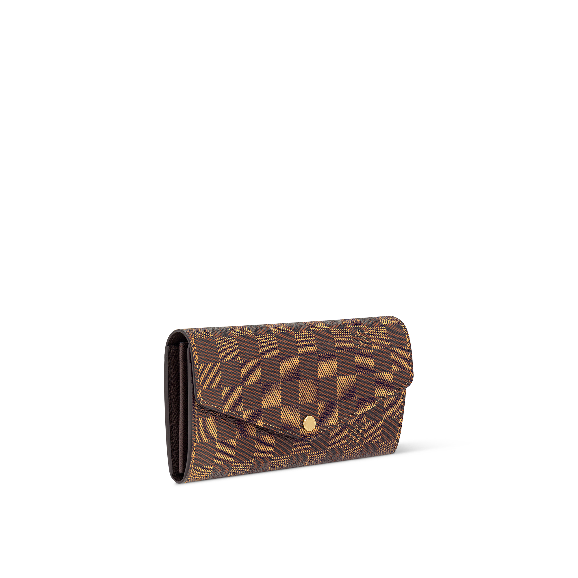 Cartera Sarah Lona Damier Ebène Mujer Carteras y pequeña marroquinería Todas las carteras y pequeña marroquinería | LOUIS VUITTON (Zoom de producto)