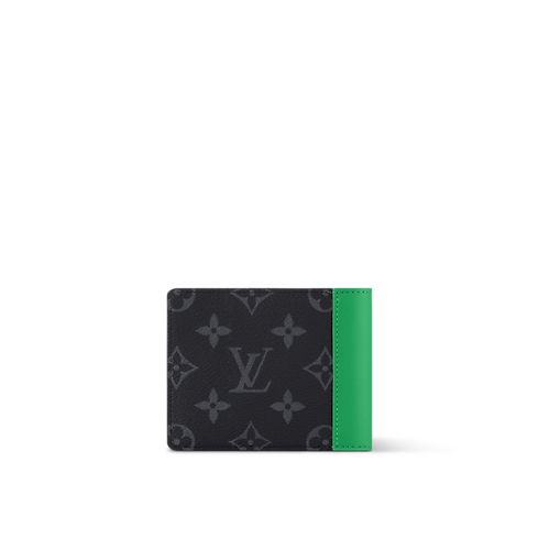 Cartera Slender Monogram Eclipse Bolsos y pequeña marroquinería Pequeña marroquinería de hombre Carteras pequeñas y grandes | LOUIS VUITTON (Zoom de producto)