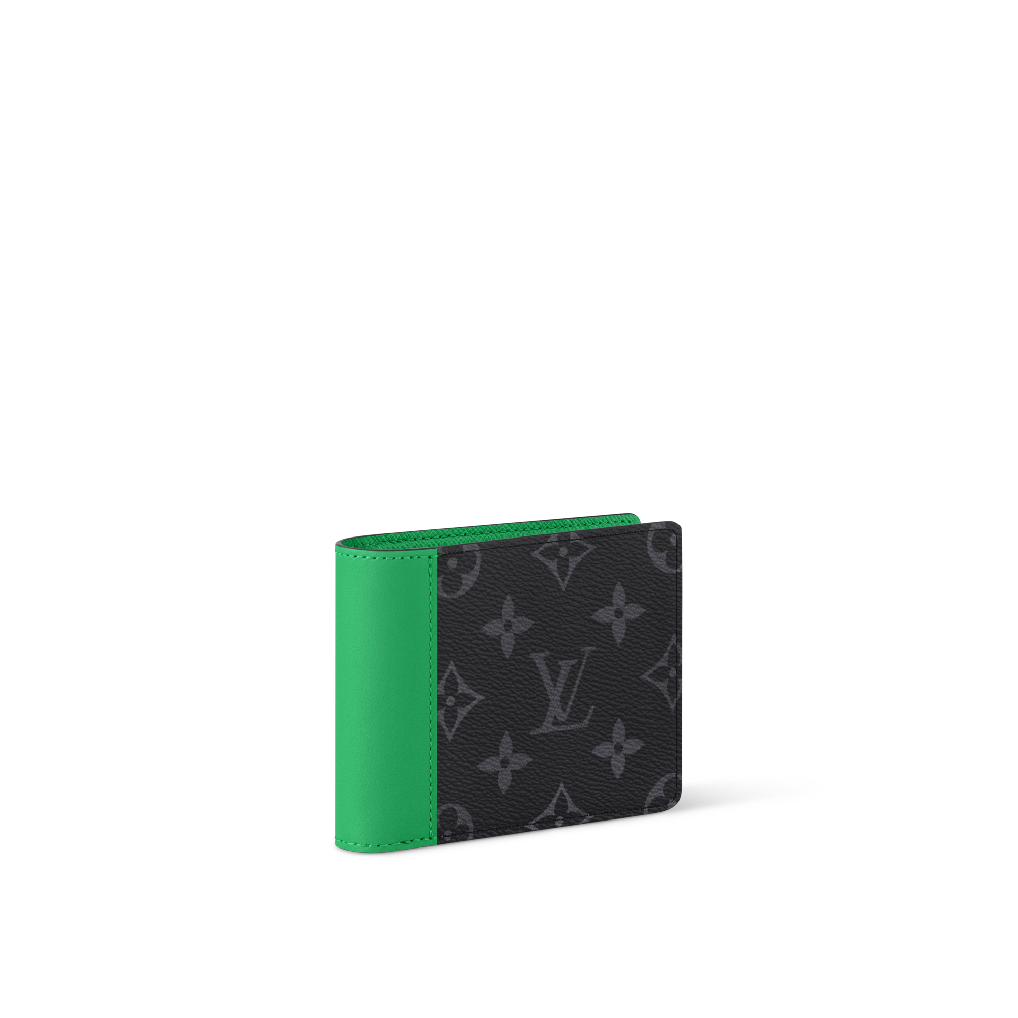 Cartera Slender Lona Monogram Eclipse Bolsos y pequeña marroquinería Pequeña marroquinería de hombre Carteras pequeñas y grandes | LOUIS VUITTON (Zoom de producto)