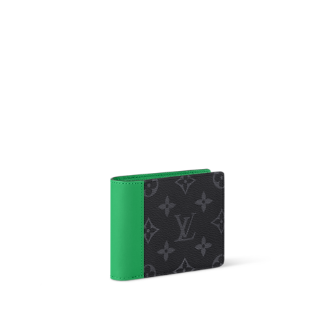 Cartera Slender Monogram Eclipse Bolsos y pequeña marroquinería Pequeña marroquinería de hombre Carteras pequeñas y grandes | LOUIS VUITTON (Zoom de producto)