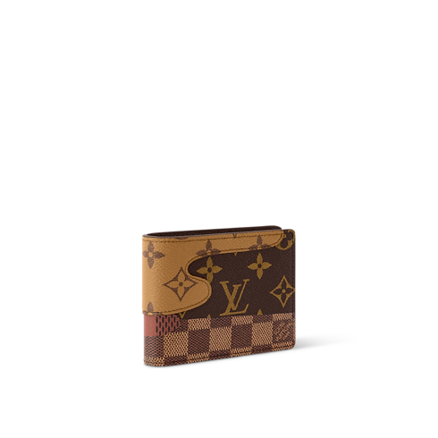 Cartera Slender Otros Monogram Canvas Bolsos y pequeña marroquinería Pequeña marroquinería de hombre Carteras pequeñas y grandes | LOUIS VUITTON (Zoom de producto)