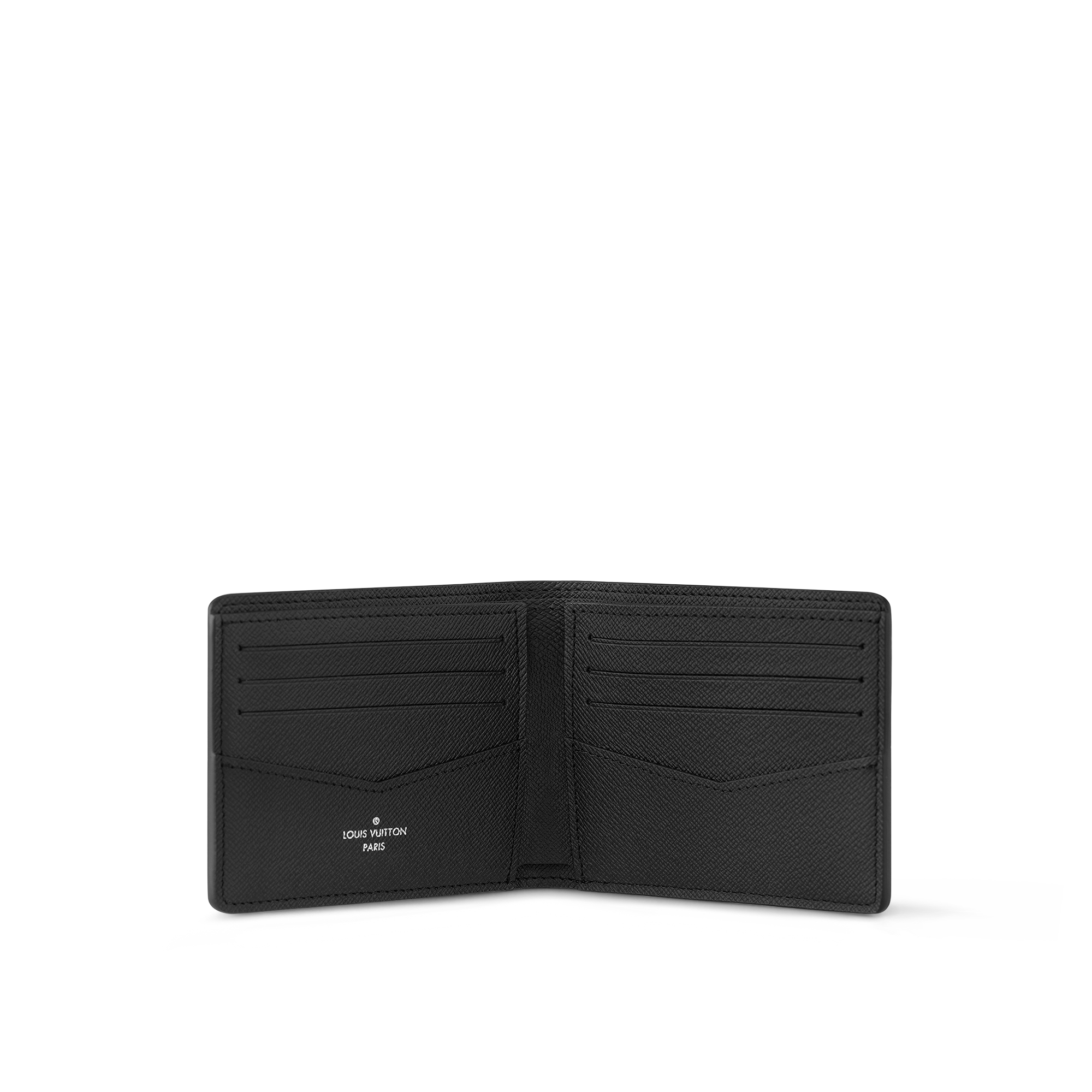 Cartera Slender Piel Taïga Hombre Personalización Pequeña Marroquinería | LOUIS VUITTON (Zoom de producto)