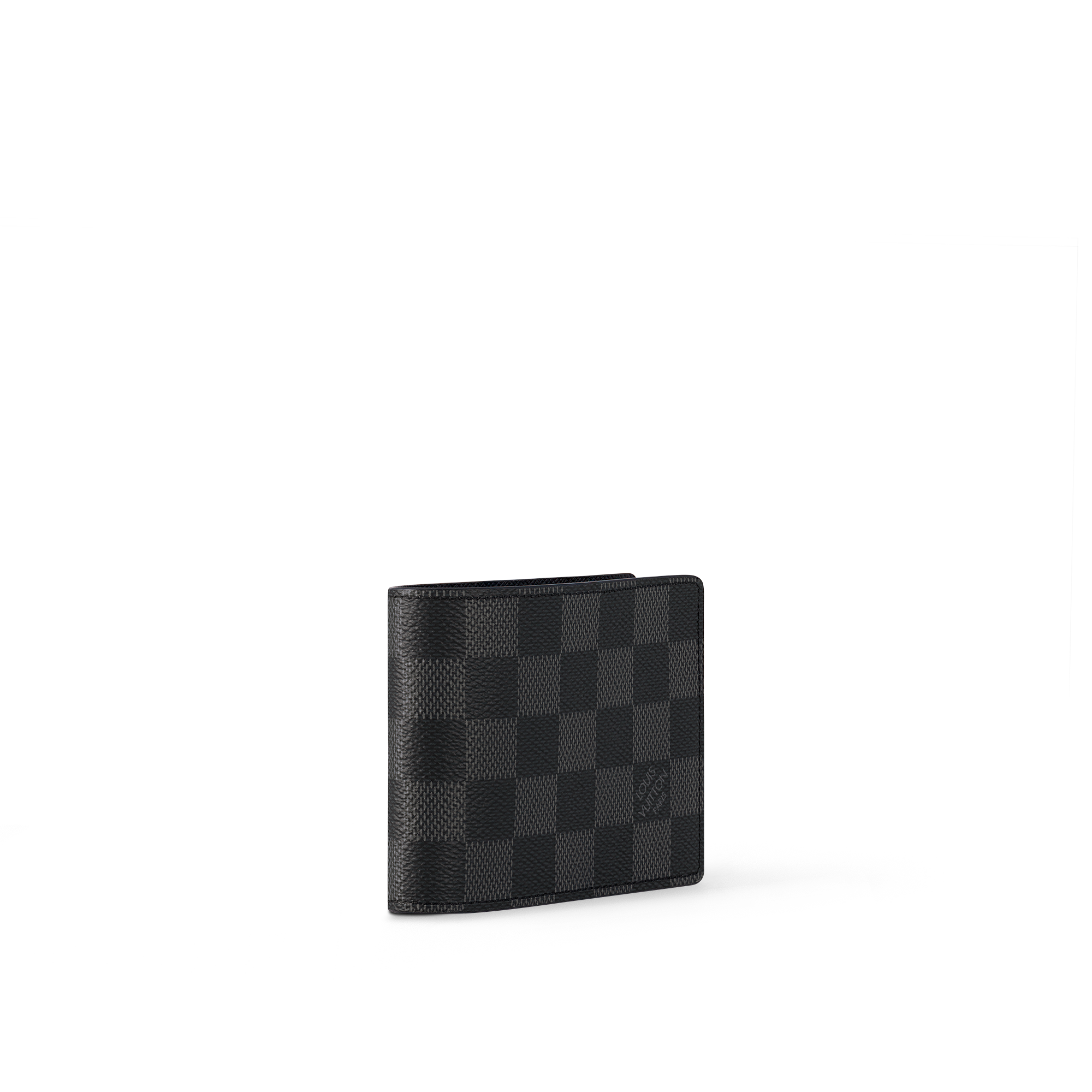 Cartera Slender Lona Damier Graphite Hombre Carteras y pequeña marroquinería Todas las carteras y pequeña marroquinería | LOUIS VUITTON (Zoom de producto)