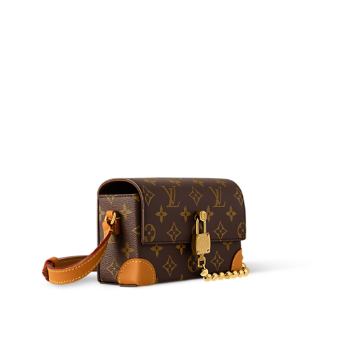 Cartera Steamer con bandolera Monogram Archive Hombre Carteras y pequeña marroquinería Mini Bolsos | LOUIS VUITTON (Zoom de producto)