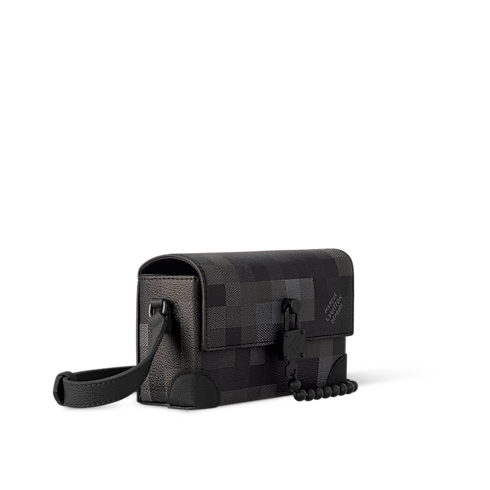 Cartera Steamer con bandolera Damoflage Hombre Carteras y pequeña marroquinería Mini Bolsos | LOUIS VUITTON (Zoom de producto)