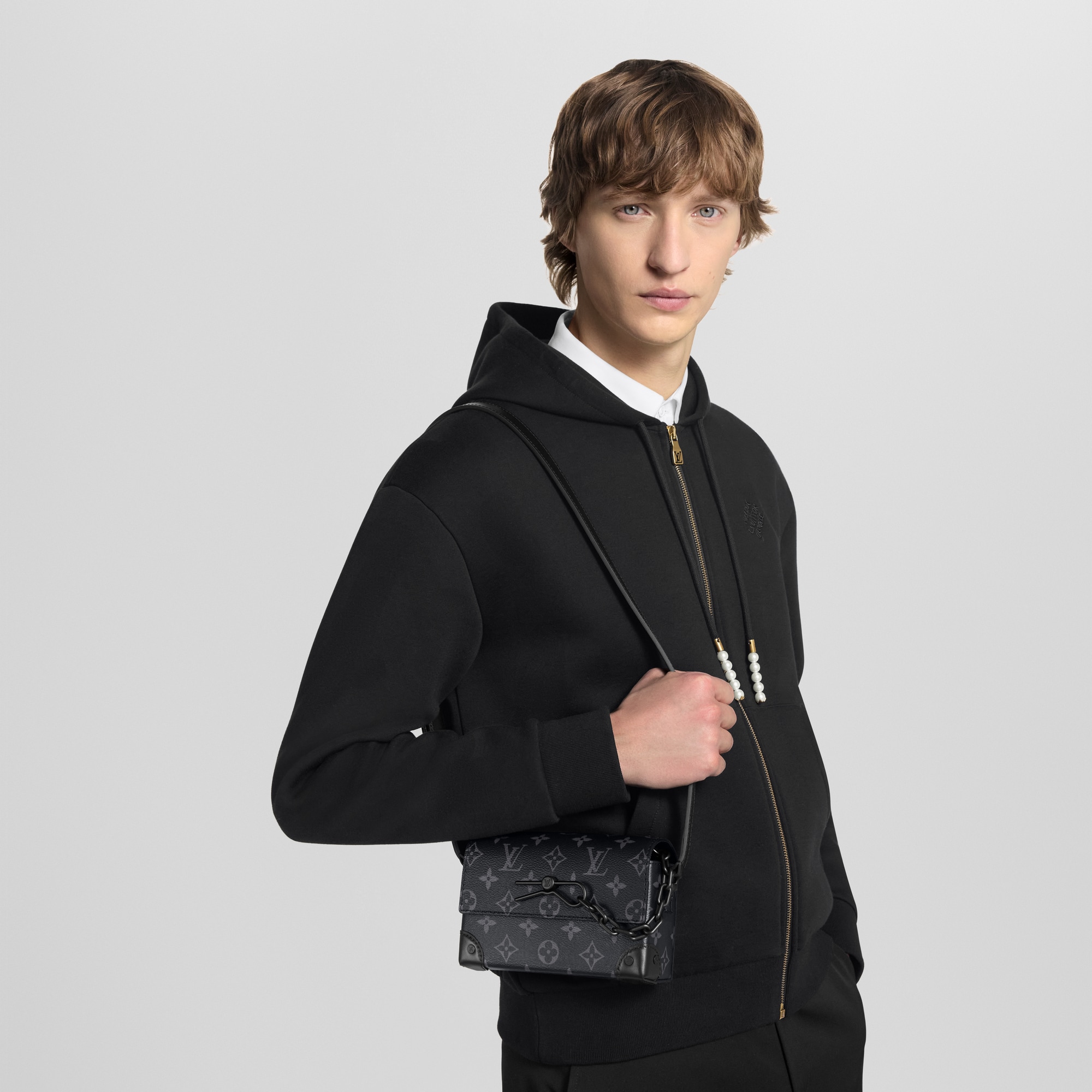 Cartera Steamer con bandolera Monogram Eclipse Hombre Bolsos Todas las colecciones | LOUIS VUITTON (Zoom de producto)