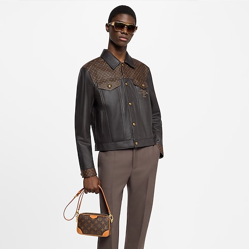 Cartera Trocadéro con bandolera Monogram Archive Hombre Carteras y pequeña marroquinería Mini Bolsos | LOUIS VUITTON (Zoom de producto)