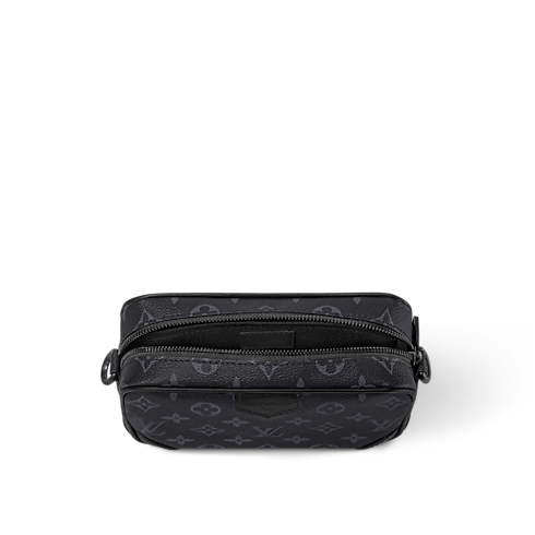 Cartera Trocadéro con bandolera Monogram Eclipse Hombre Carteras y pequeña marroquinería Mini Bolsos | LOUIS VUITTON (Zoom de producto)