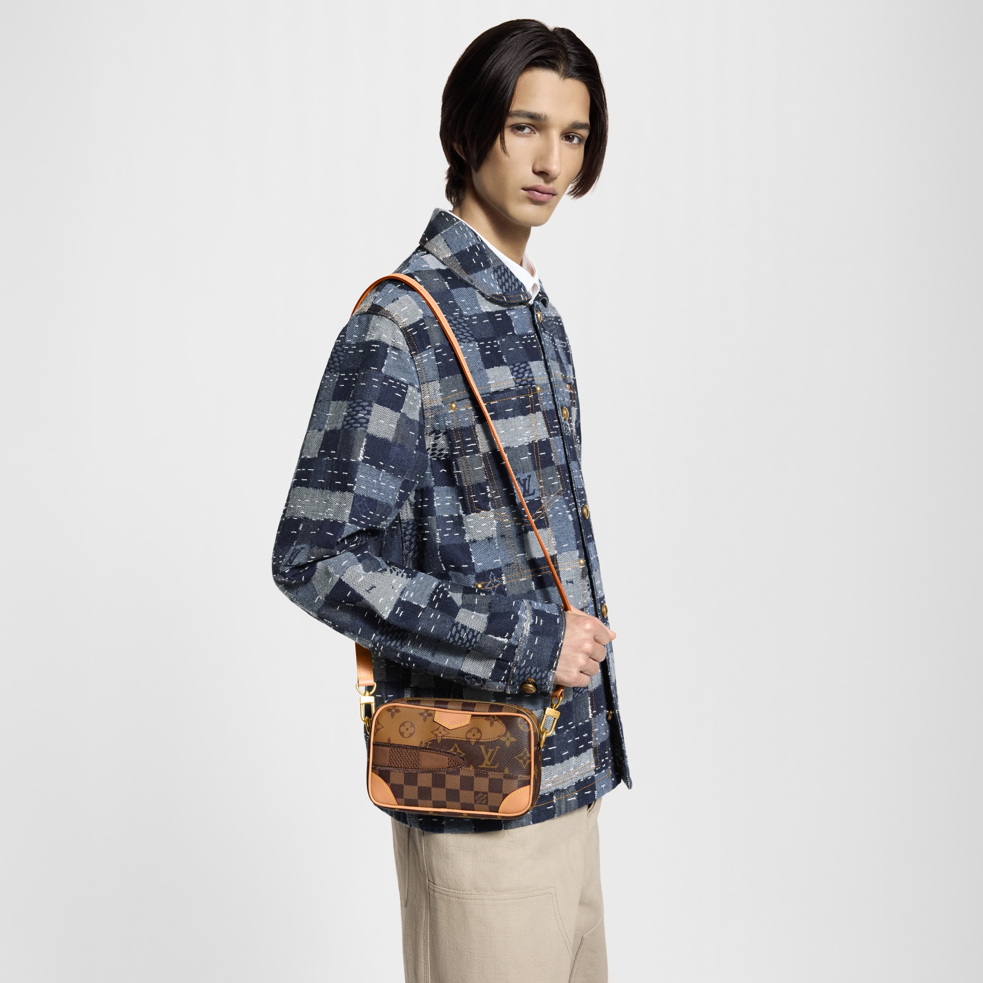 Cartera Trocadéro con bandolera  Hombre Carteras y pequeña marroquinería Mini Bolsos | LOUIS VUITTON (Zoom de producto)