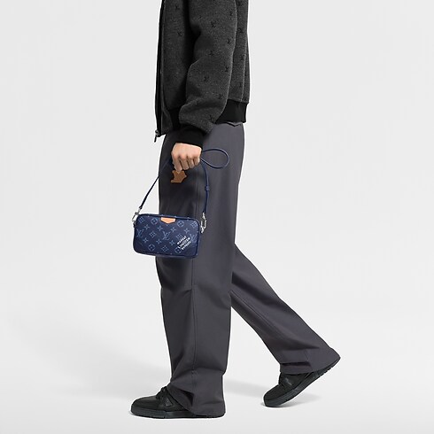 Cartera Trocadéro con bandolera Otros Monogram Hombre Carteras y pequeña marroquinería Mini Bolsos | LOUIS VUITTON (Zoom de producto)