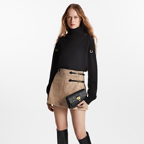 Cartera Vavin con cadena Piel Monogram Empreinte Mujer Carteras y pequeña marroquinería Todas las carteras y pequeña marroquinería | LOUIS VUITTON (Zoom de producto)