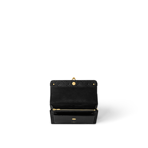 Cartera Vavin con cadena Piel Monogram Empreinte Mujer Carteras y pequeña marroquinería Todas las carteras y pequeña marroquinería | LOUIS VUITTON (Zoom de producto)