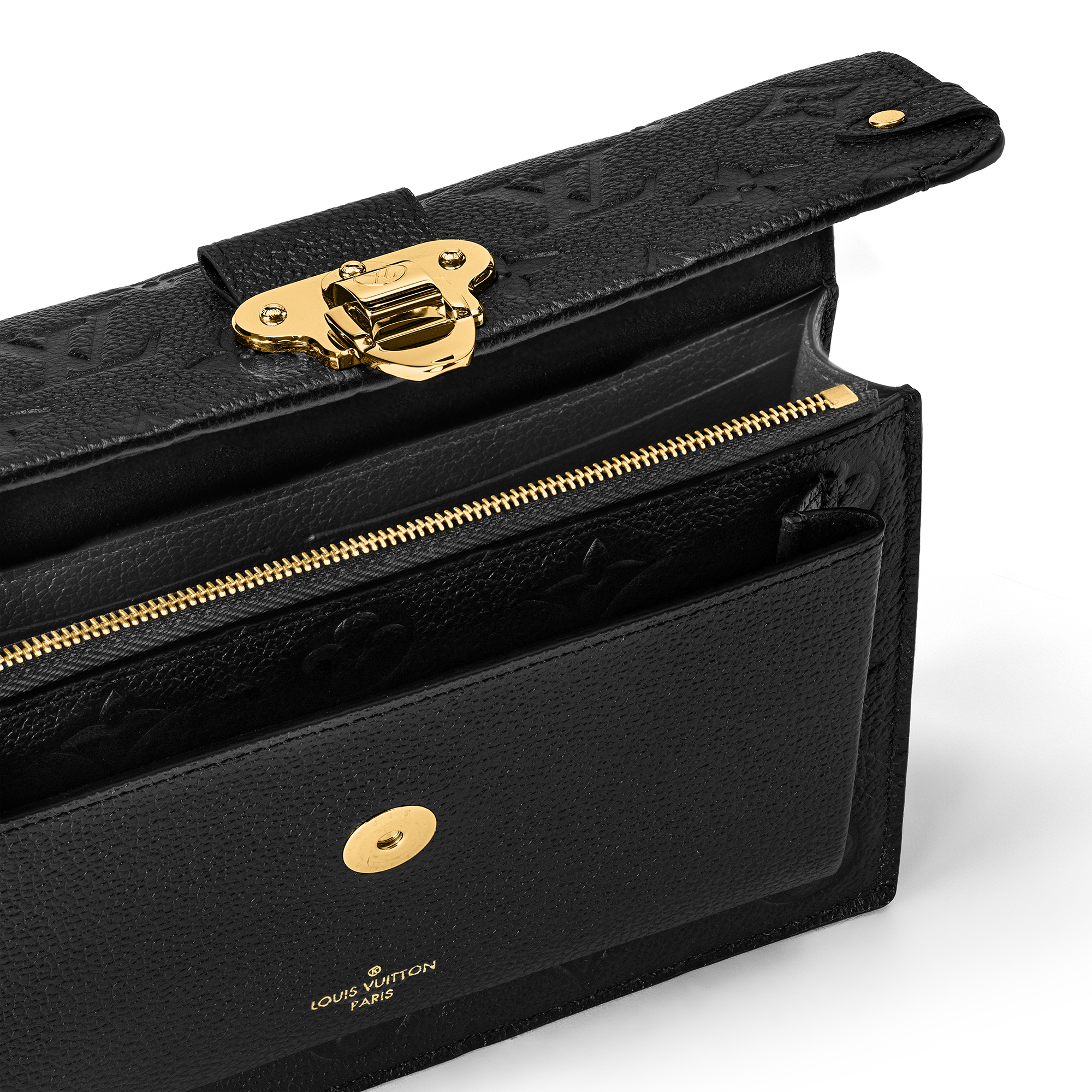 Cartera Vavin con cadena Piel Monogram Empreinte Mujer Carteras y pequeña marroquinería Todas las carteras y pequeña marroquinería | LOUIS VUITTON (Zoom de producto)