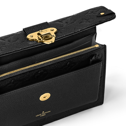 Cartera Vavin con cadena Piel Monogram Empreinte Mujer Carteras y pequeña marroquinería Todas las carteras y pequeña marroquinería | LOUIS VUITTON (Zoom de producto)