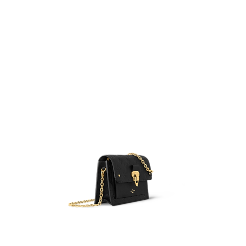 Cartera Vavin con cadena Piel Monogram Empreinte Mujer Carteras y pequeña marroquinería Todas las carteras y pequeña marroquinería | LOUIS VUITTON (Zoom de producto)