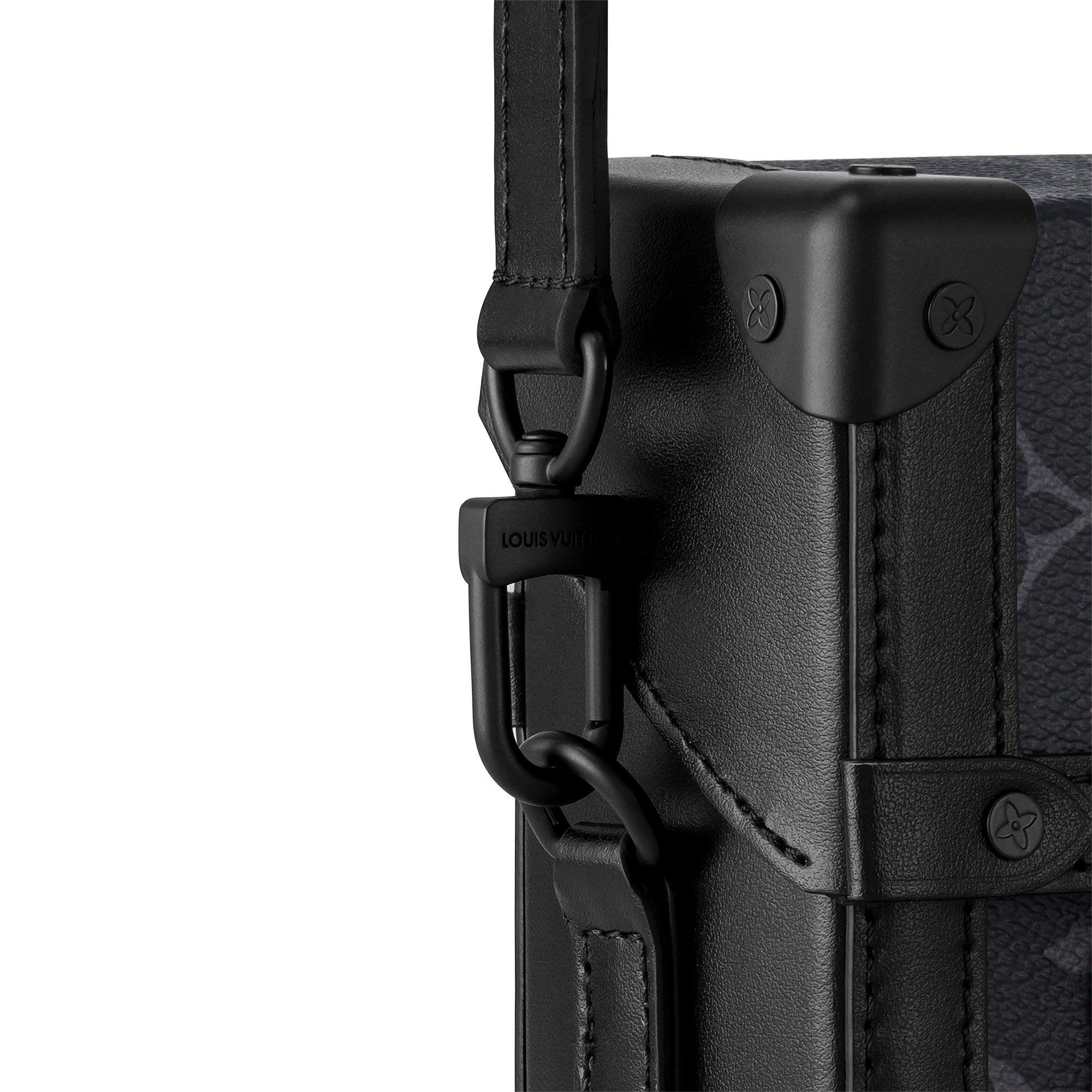 Cartera Vertical Trunk con bandolera Monogram Eclipse Hombre Carteras y pequeña marroquinería Todas las carteras y pequeña marroquinería | LOUIS VUITTON (Zoom de producto)