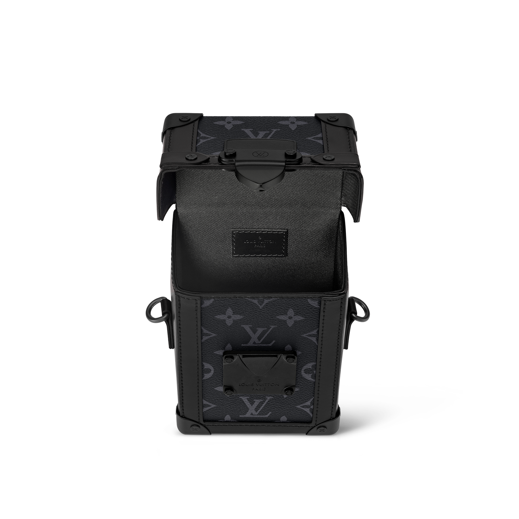 Cartera Vertical Trunk con bandolera Monogram Eclipse Hombre Carteras y pequeña marroquinería Todas las carteras y pequeña marroquinería | LOUIS VUITTON (Zoom de producto)